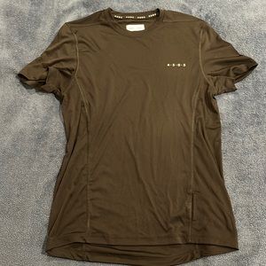 Gym workout tshirt black medium